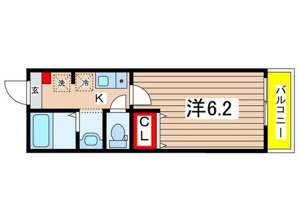 エクレアの物件間取画像